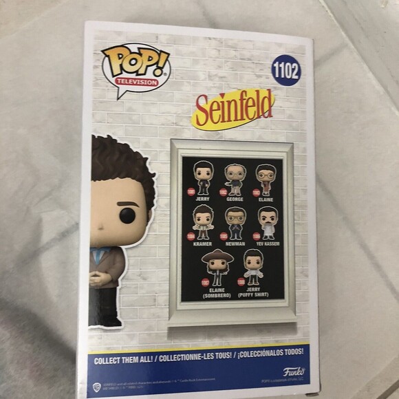 New FUNKO POP Television Seinfeld The Kramer Vinyl Figure Exclusive 1102 - Picture 5 of 5